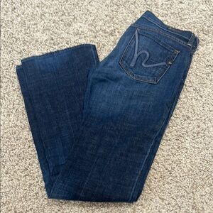 Women's Blue Bootcut Jeans
